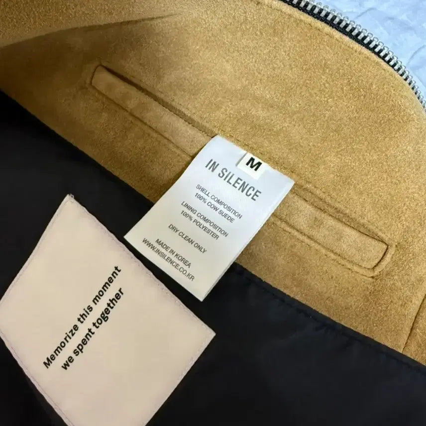 [BUNJANG] INSILENCE Suede Trucker M Size Jacket / 인사일런스 리얼 스웨이드 트러커 m사이즈