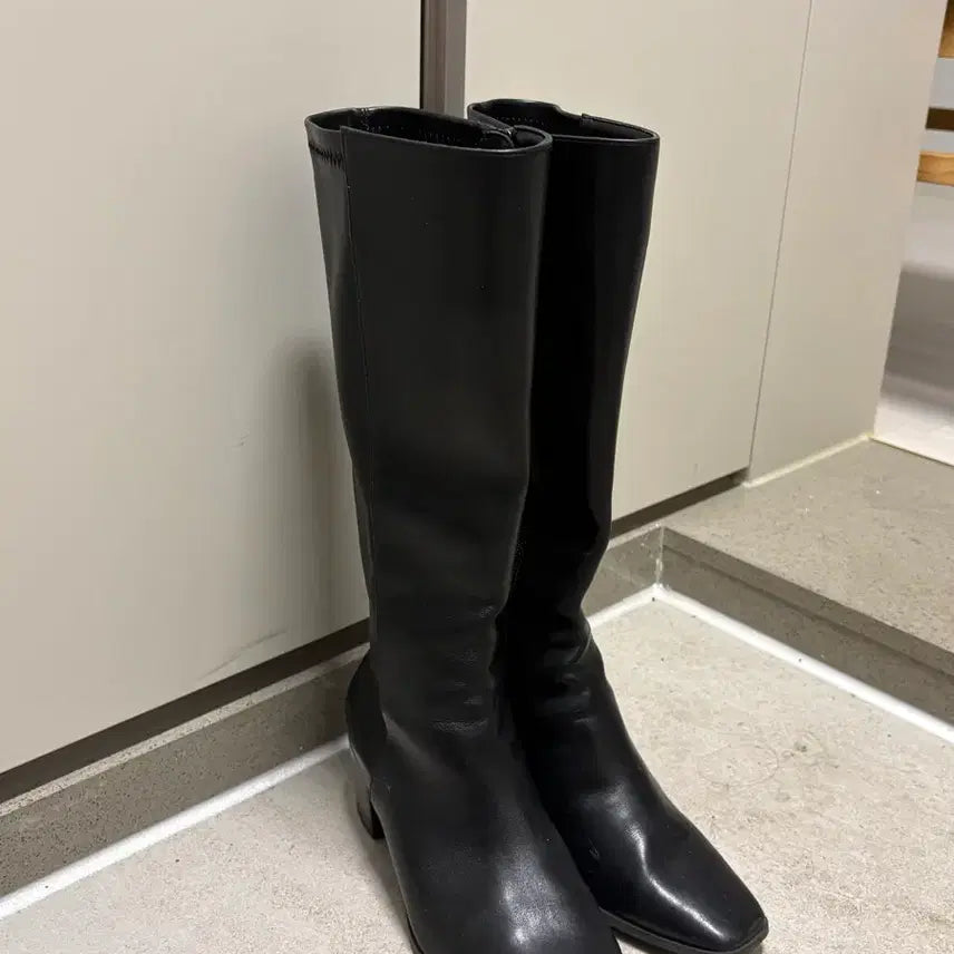 [BUNJANG] Shoopen Wide Long Boots / 슈펜 와이드 롱부츠