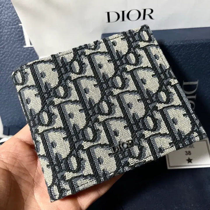 [BUNJANG] Dior Oblique Bifold Wallet / [새상품] 디올 오블리크 반지갑