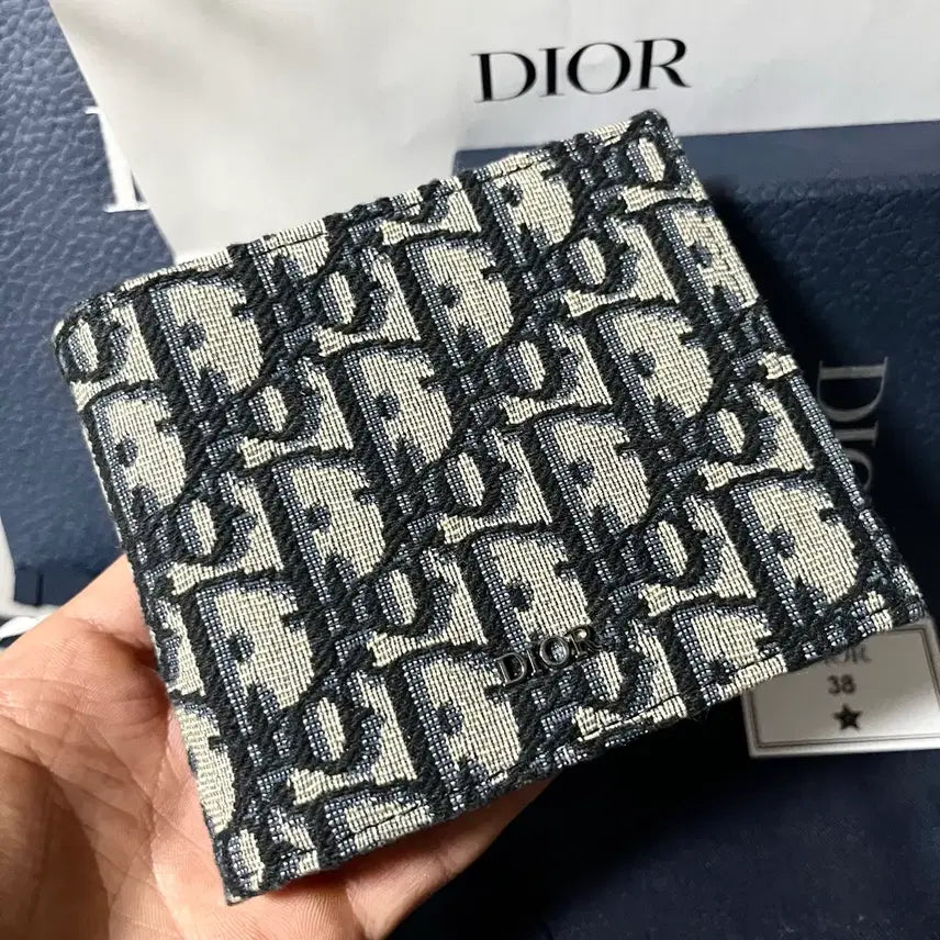 [BUNJANG] Dior Oblique Bifold Wallet / [새상품] 디올 오블리크 반지갑
