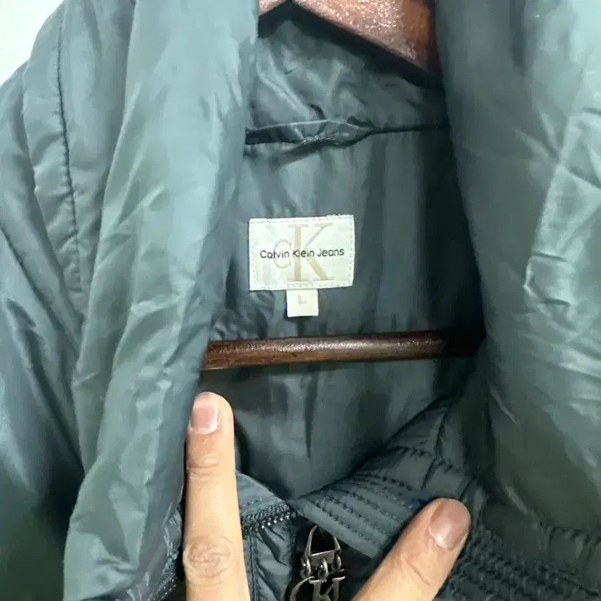 [BUNJANG] Calvin Klein Black Vintage Field Jacket / [만원 아라비아빈티지]켈빈클라인 블랙 야상 점퍼 자켓 100