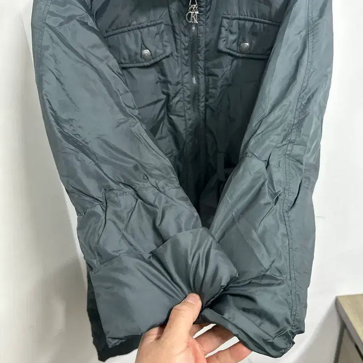 [BUNJANG] Calvin Klein Black Vintage Field Jacket / [만원 아라비아빈티지]켈빈클라인 블랙 야상 점퍼 자켓 100