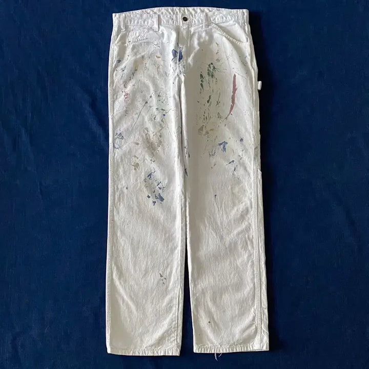[BUNJANG] Dickies Carpenter Painter Work Pants / 디키즈 화이트 카펜터 페인터 워크 팬츠 YC-032