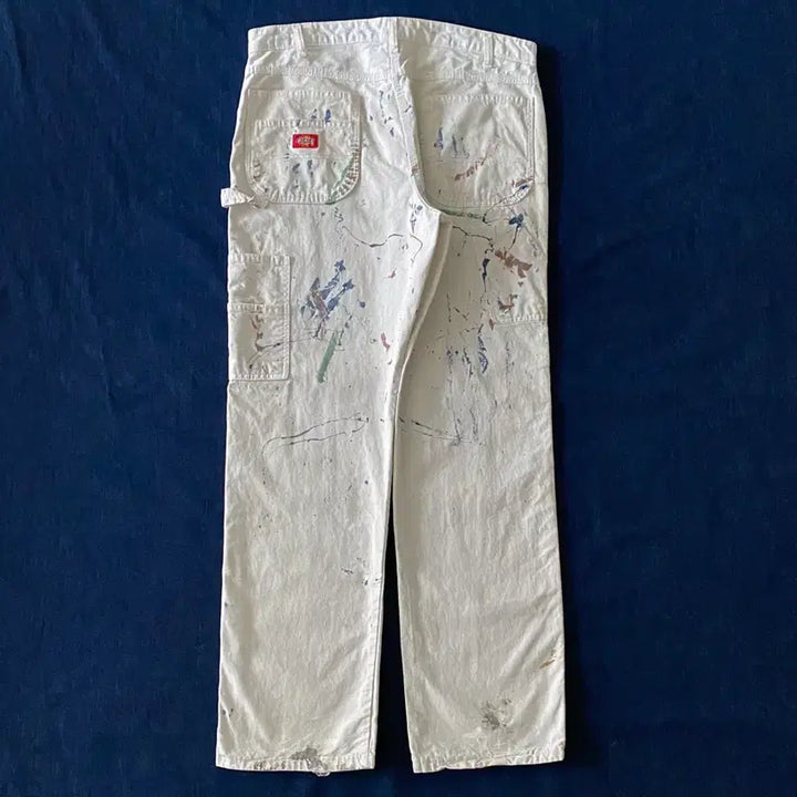 [BUNJANG] Dickies Carpenter Painter Work Pants / 디키즈 화이트 카펜터 페인터 워크 팬츠 YC-032
