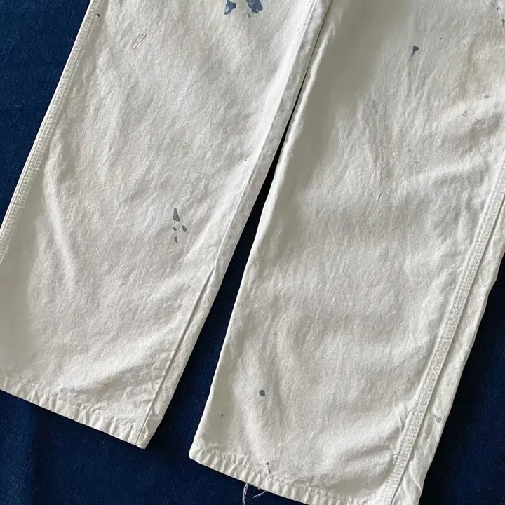 [BUNJANG] Dickies Carpenter Painter Work Pants / 디키즈 화이트 카펜터 페인터 워크 팬츠 YC-032