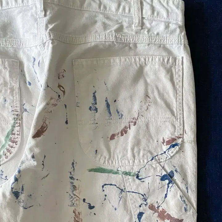 [BUNJANG] Dickies Carpenter Painter Work Pants / 디키즈 화이트 카펜터 페인터 워크 팬츠 YC-032