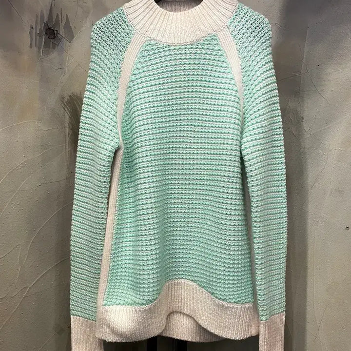 [BUNJANG] Theory Mint Wool Knit / 정품))55~66 띠어리 민트 울100% 니트