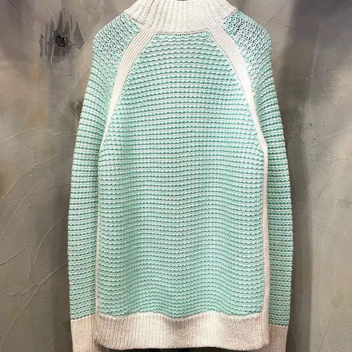 [BUNJANG] Theory Mint Wool Knit / 정품))55~66 띠어리 민트 울100% 니트