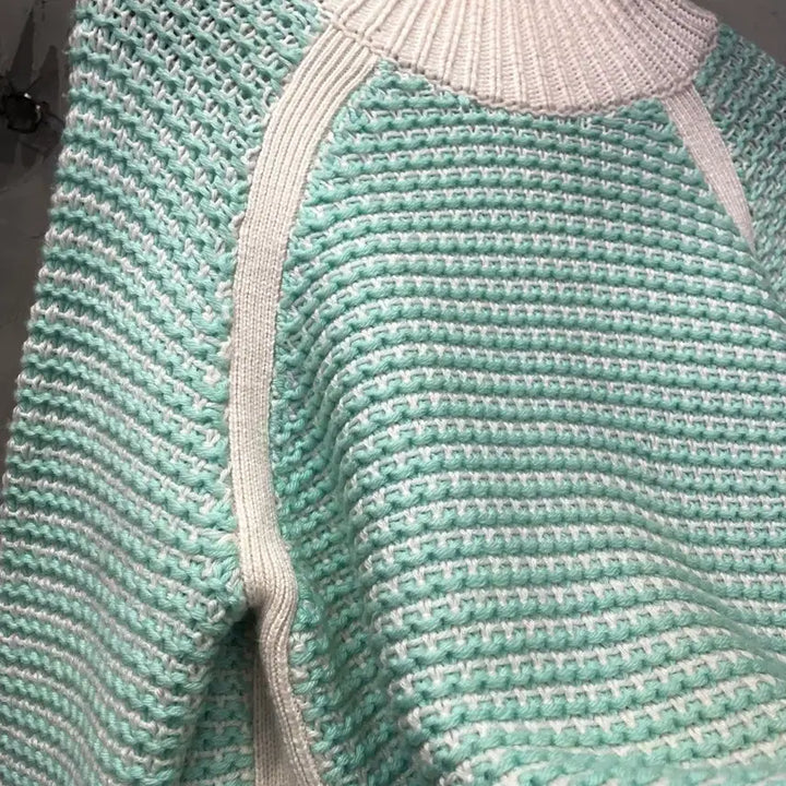 [BUNJANG] Theory Mint Wool Knit / 정품))55~66 띠어리 민트 울100% 니트