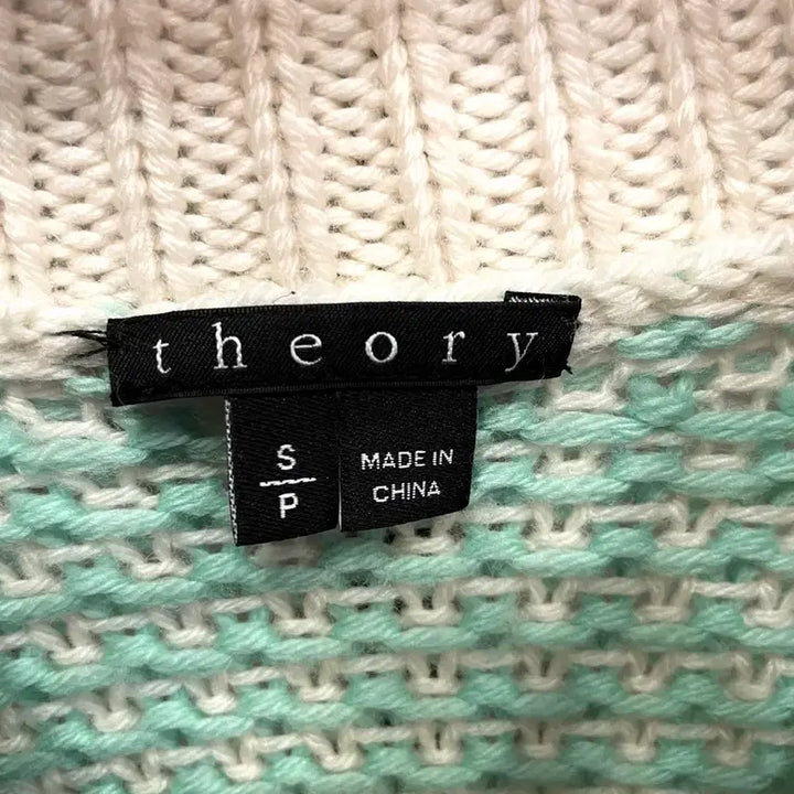 [BUNJANG] Theory Mint Wool Knit / 정품))55~66 띠어리 민트 울100% 니트