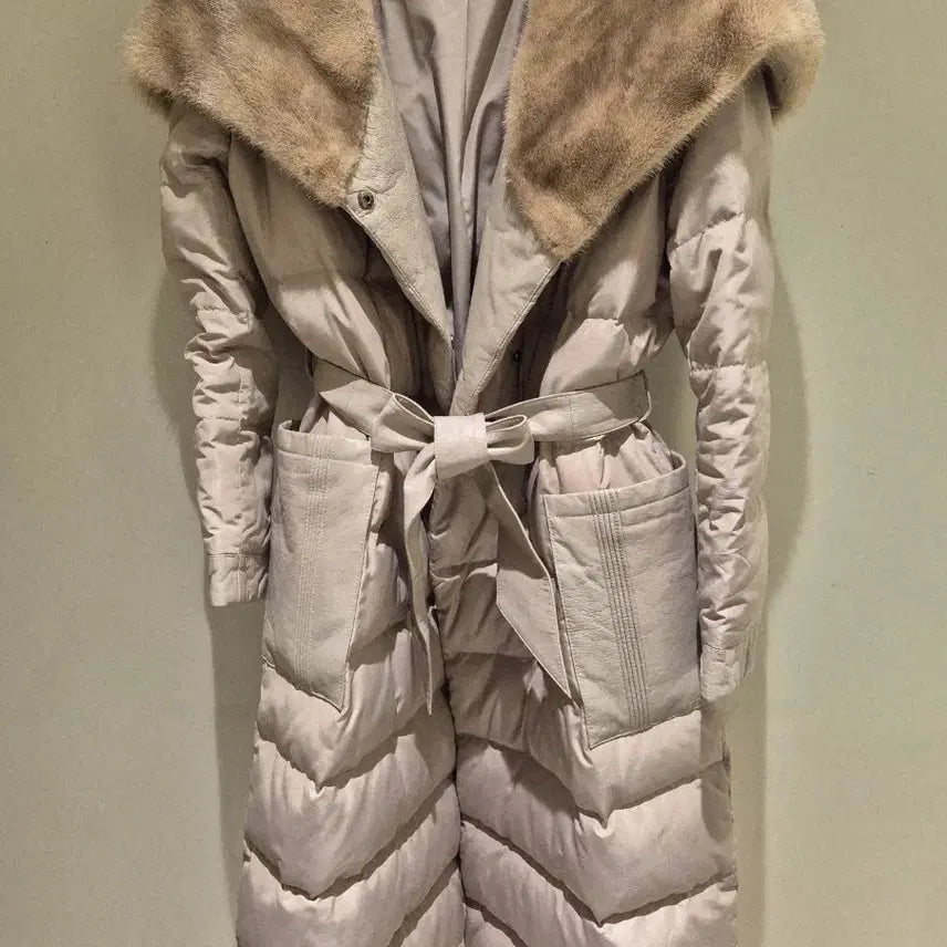 [BUNJANG] Mink Lambskin Goose Down / 수입 로로 밍크 램스킨 구스다운 금요일까지만