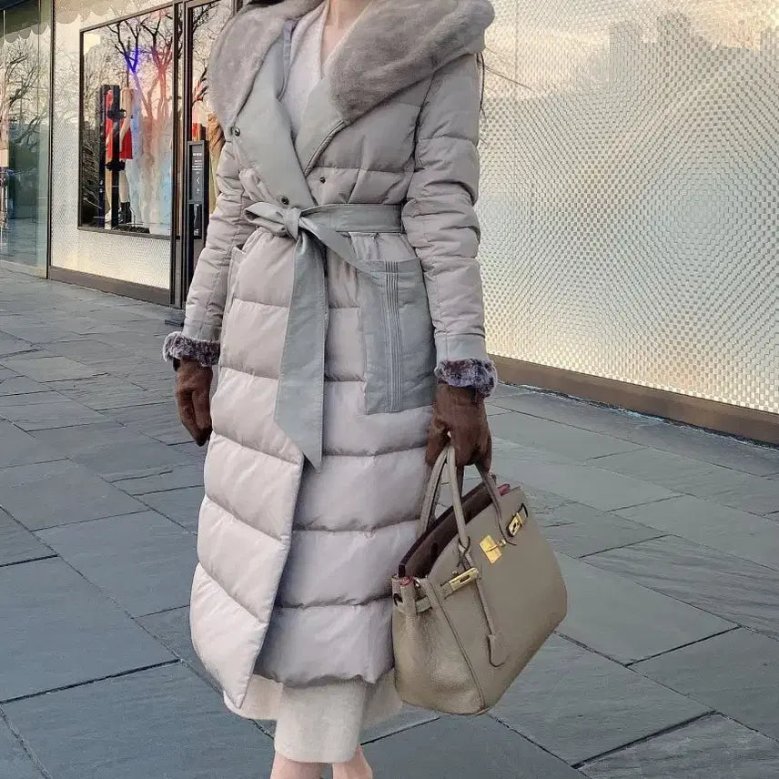 [BUNJANG] Mink Lambskin Goose Down / 수입 로로 밍크 램스킨 구스다운 금요일까지만