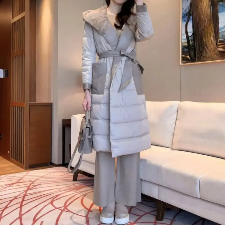 [BUNJANG] Mink Lambskin Goose Down / 수입 로로 밍크 램스킨 구스다운 금요일까지만