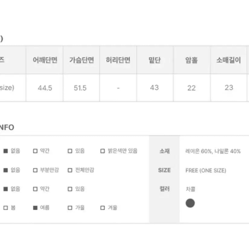 [BUNJANG] One More Nylon Charcoal Short Sleeve Shirt Jacket / 애니원모어 비쥬 나일론 차콜 반팔 셔츠 자켓