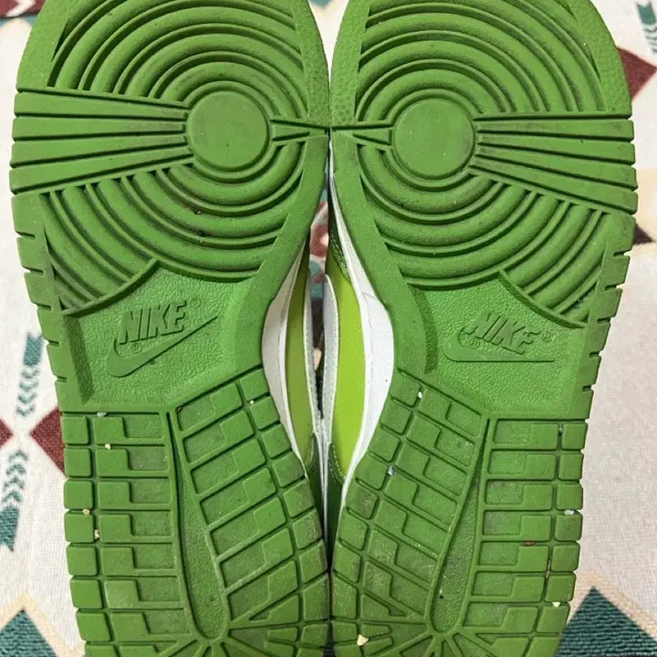 [BUNJANG] Nike Dunk Low Vivid Green Sneakers / 나이키 덩크로우 비비드그린 265