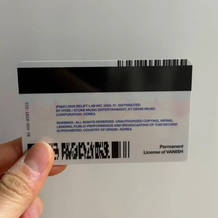 엔하이픈 THE SIN : VANISH(FUGITIVES) 선우 세트