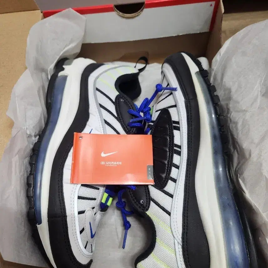 [BUNJANG] Nike Air Max 98 Racer Blue (Size 260) / 맥스98 레이서블루 260