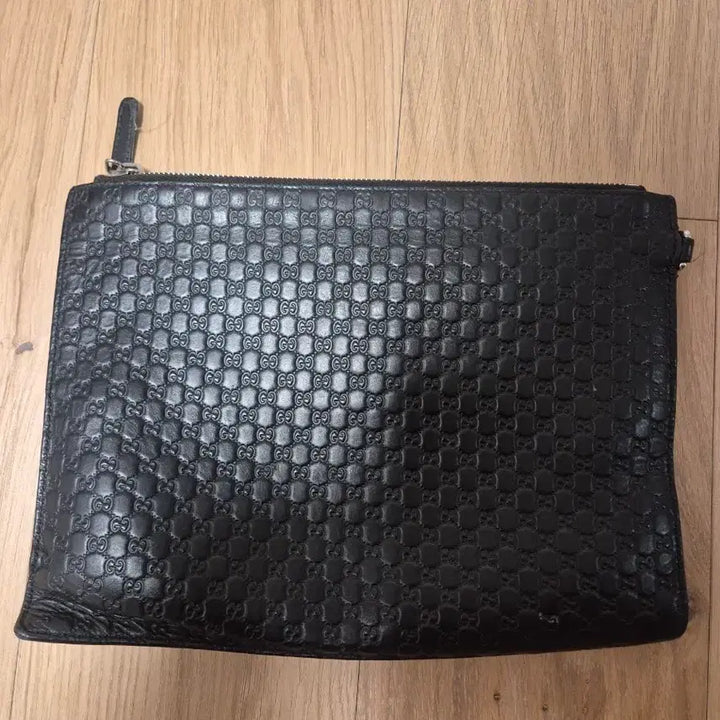 [BUNJANG] Gucci Micro Guccissima Clutch / 구찌 마이크로 시마 클러치 블랙팝니다