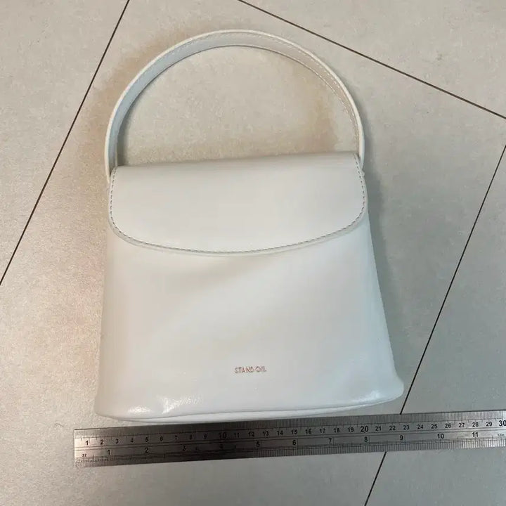 [BUNJANG] Stand Oil Coco Bag White / 스탠드오일 코코백 화이트
