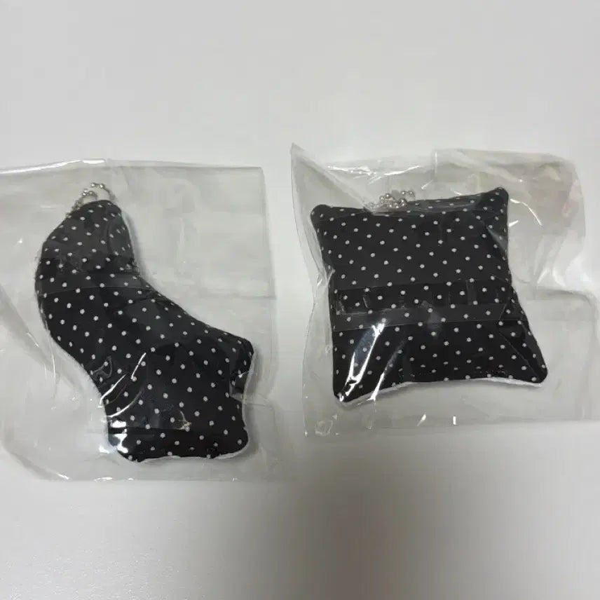 엔시티위시 유우시 비공굿 쿠션키링 + 음표 쿠션키링 세트