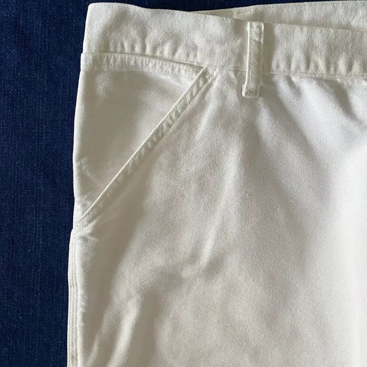 [BUNJANG] Carhartt Simple Pants / 칼하트 화이트 심플 팬츠