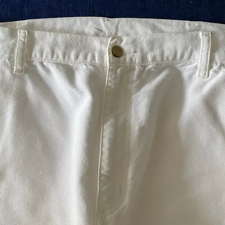 [BUNJANG] Carhartt Simple Pants / 칼하트 화이트 심플 팬츠