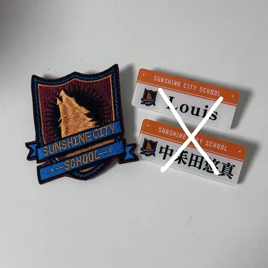 [SOLD OUT] 앤팀 다크문 선샤인시티스쿨 와펜