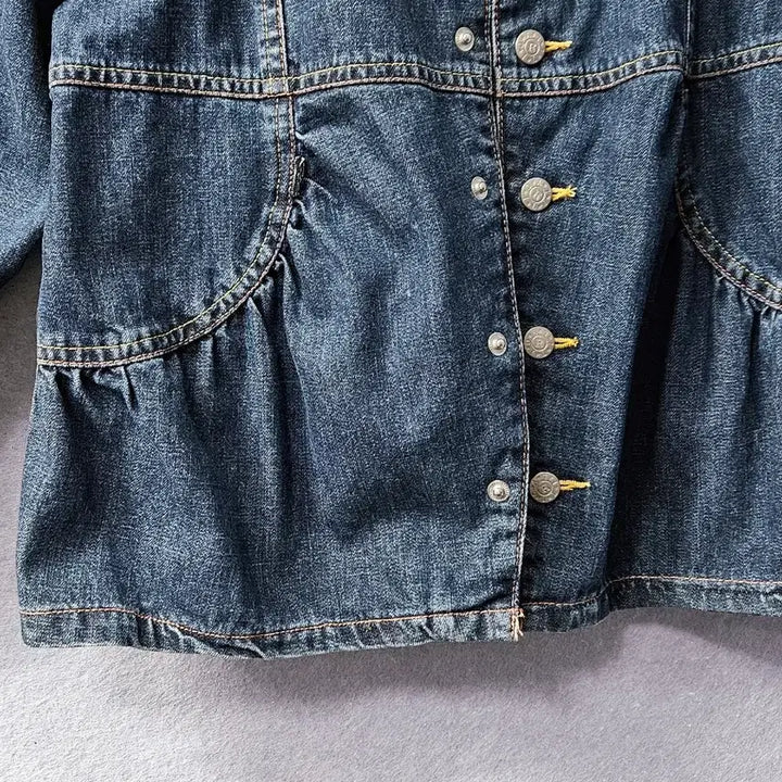 [BUNJANG] O'Lily Denim Jacket / 오일릴리 데님 청자켓