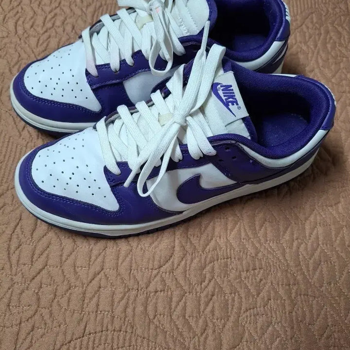 [BUNJANG] Nike Dunk Low Court Purple Sneakers / 260 나이키 덩크 로우 코트 퍼플 운동화 [3135]