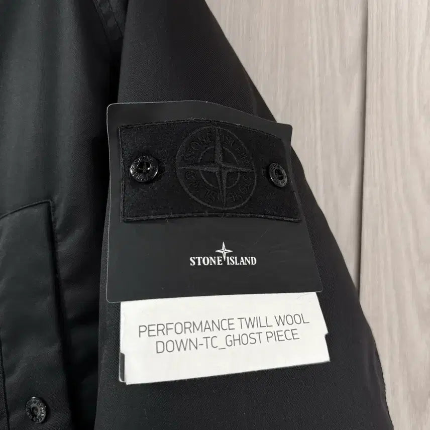 [BUNJANG] Stone Island Ghost Piece Long Down Padded Jacket / [XL] 스톤아일랜드 남성 블랙 고스트피스 롱패딩 새상품