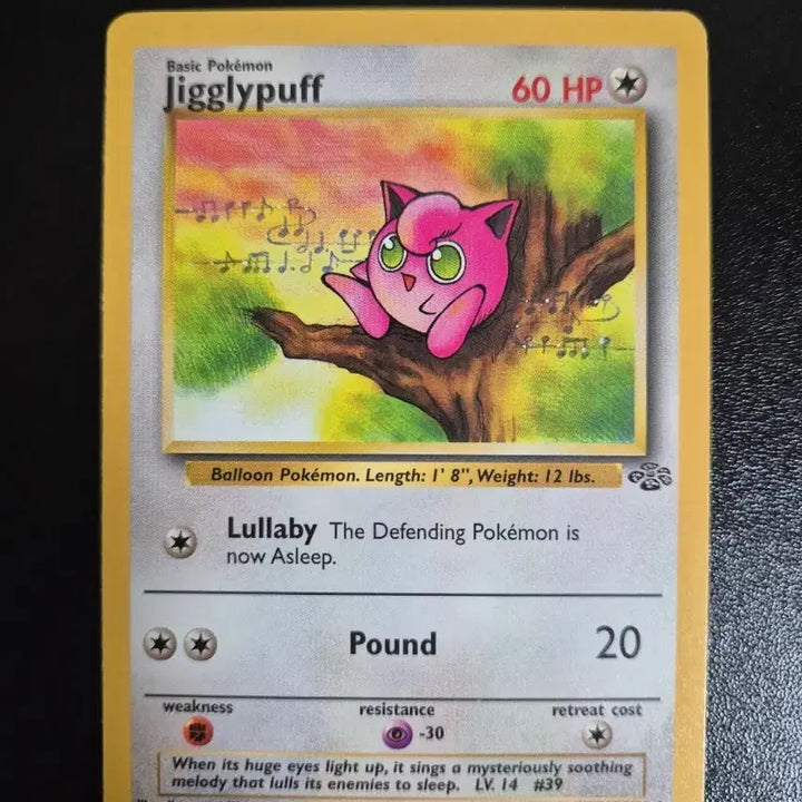 [BUNJANG] Pokemon 1999 Jigglypuff North America Card / 포켓몬 1999년 초희귀 푸린 북미