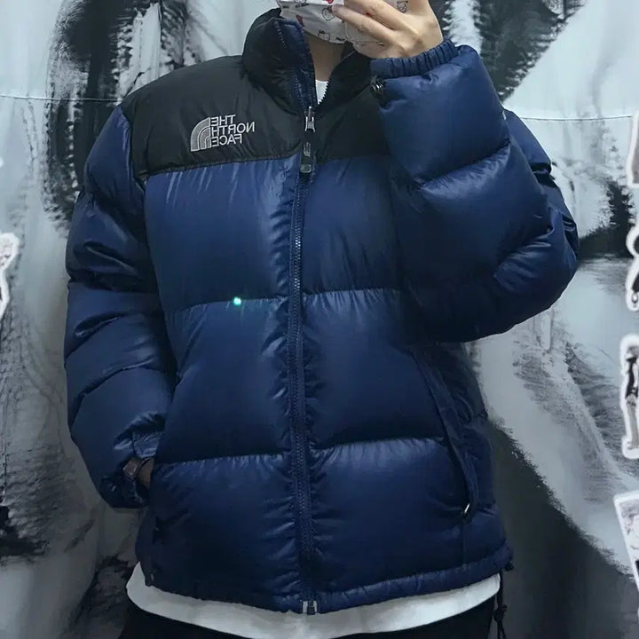 [BUNJANG] The North Face 700 Nuptse Down Jacket / 노스페이스 블루 700 구형 눕시다운패딩
