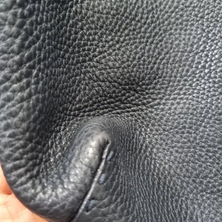 [BUNJANG] Fendi Selleria Black Leather Tote Bag / 펜디 가죽 셀러리아 블랙 토트백