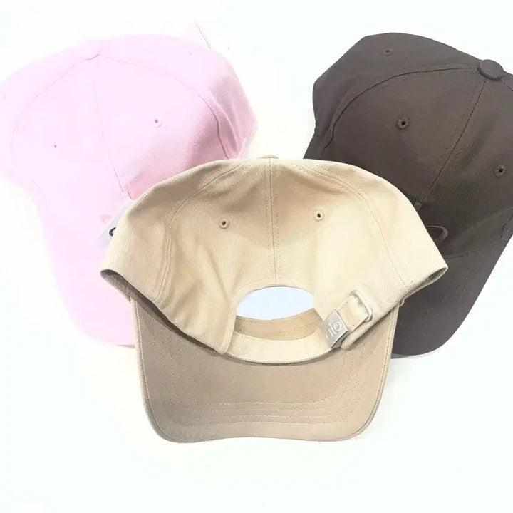 [BUNJANG] Alo Yoga Ball Cap - Pink/Beige/Brown / 알로 요가 볼캡 핑크/베이지/브라운