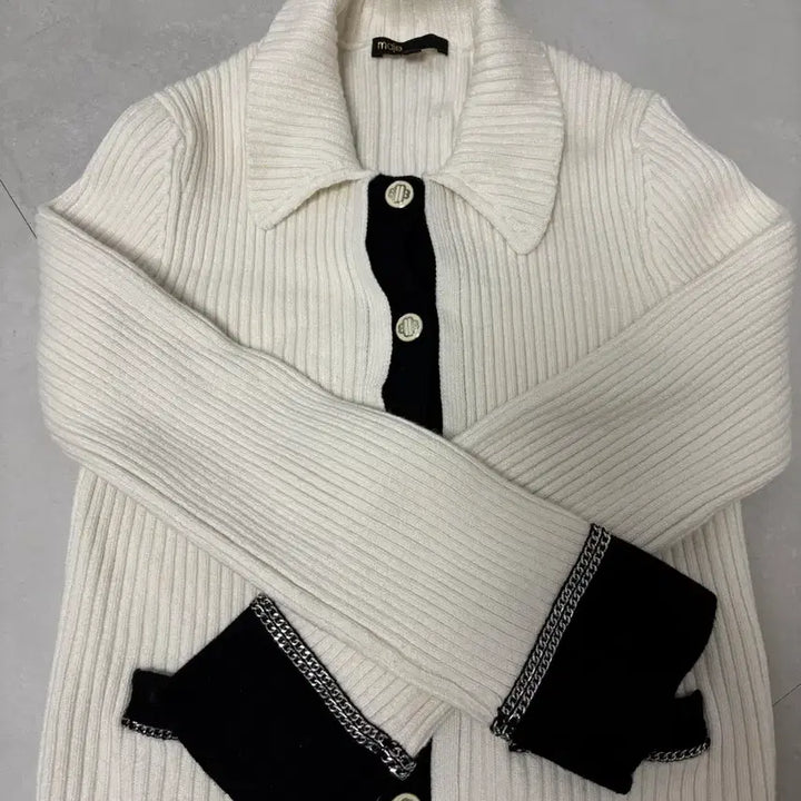 [BUNJANG] Maje Ivory Knit Cardigan / maje 마쥬 아이보리 니트 가디건