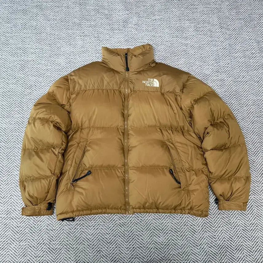 [BUNJANG] The North Face Camel Nuptse Puffer Jacket XL / [XL] 노스페이스 센터로고 무광 카멜 700 눕시 패딩