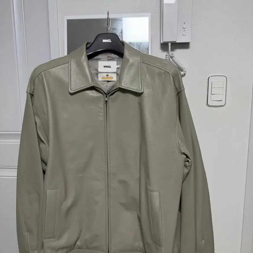 [BUNJANG] MMGL Leather Jacket / MMGL 가죽 자켓