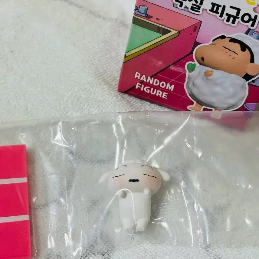 [BUNJANG] Crayon Shin-chan Shiro Figurine / 짱구는 못말려 욕실 피규어 흰둥이