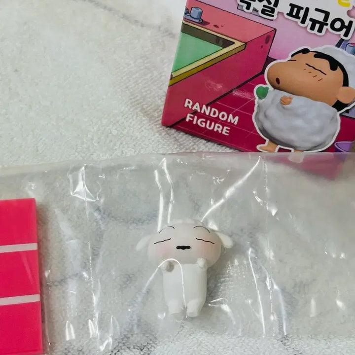 [BUNJANG] Crayon Shin-chan Shiro Figurine / 짱구는 못말려 욕실 피규어 흰둥이