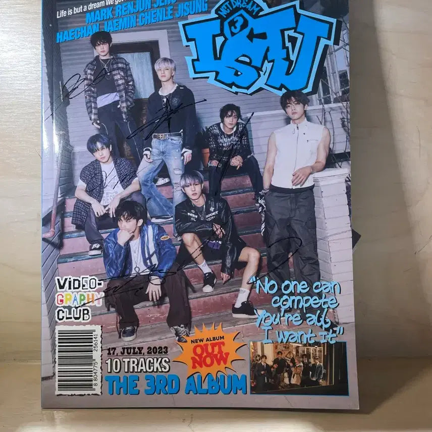 NCT 엔시티 전원 친필싸인 CD