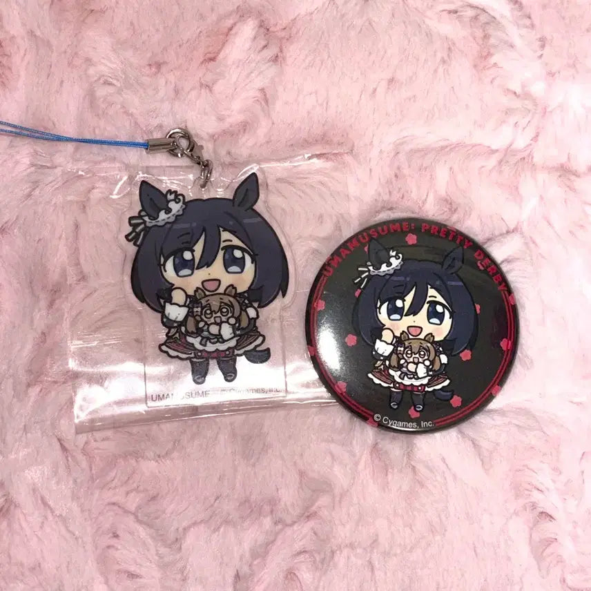 [BUNJANG] Uma Musume Eishin Flash Acrylic Badge Bundle Set / 우마무스메 에이신 플래시 인형과 함께 아크릴,뱃지 일괄 양도