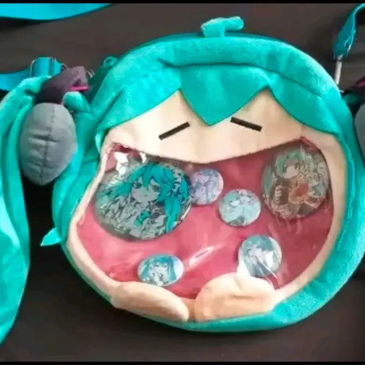[BUNJANG] Hatsune Miku Ita Bag with Stickers / 덤 스티커 포함) 미쿠 이타백 인형가방 프로젝트 세카이 프세카
