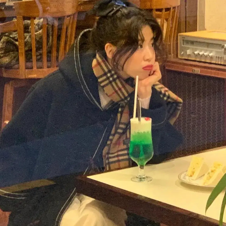 [BUNJANG] Modestmood Classic Duffy Coat / 모데스트무드 클래식 더피 코트 블랙 Classic Duffy Coat