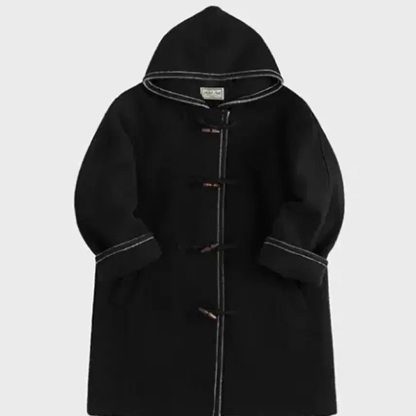 [BUNJANG] Modestmood Classic Duffy Coat / 모데스트무드 클래식 더피 코트 블랙 Classic Duffy Coat