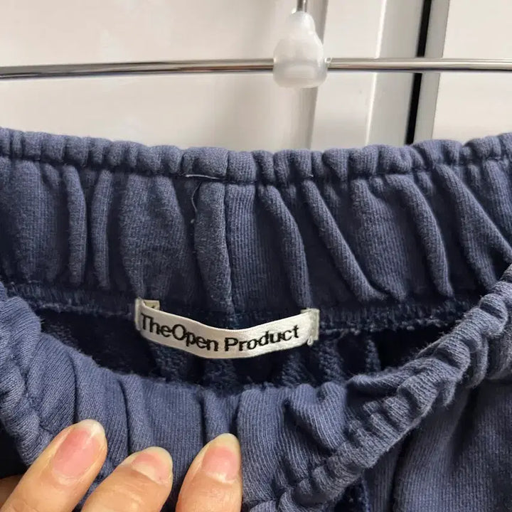 [BUNJANG] The Open Product S Navy Training Pants / 더오픈프로덕트 S 네이비 트레이닝 팬츠
