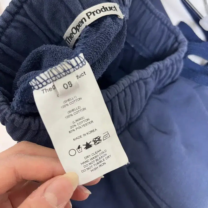 [BUNJANG] The Open Product S Navy Training Pants / 더오픈프로덕트 S 네이비 트레이닝 팬츠