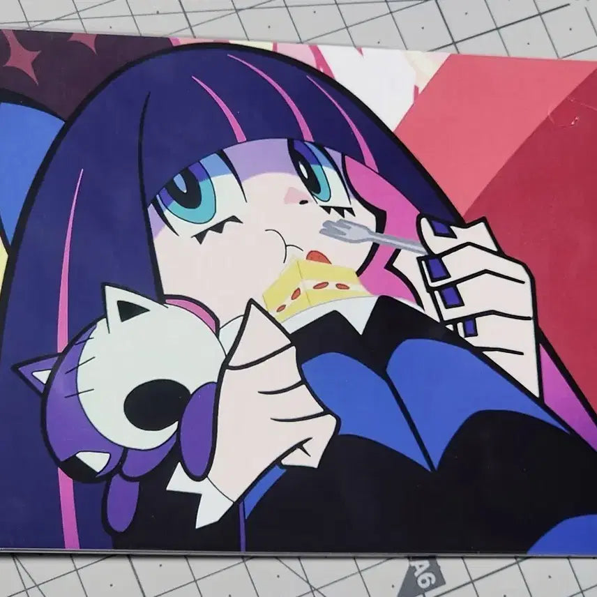[BUNJANG] Panty & Stocking Stocking Postcard POB / Panty & Stocking 팬스가 스타킹 엽서 특전