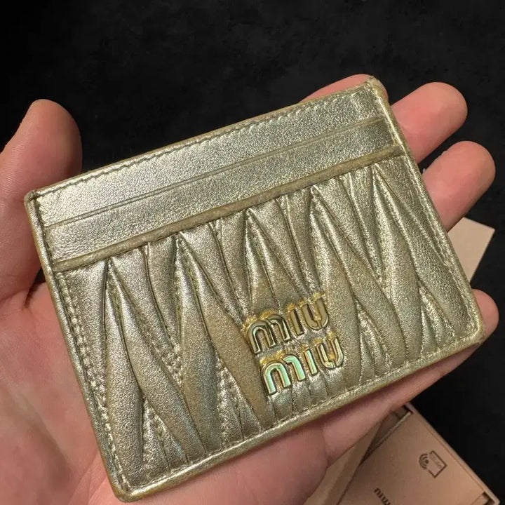 [BUNJANG] Miu Miu Card Wallet / 미우미우 카드지갑