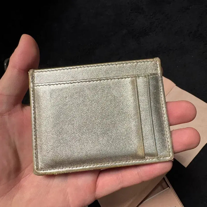 [BUNJANG] Miu Miu Card Wallet / 미우미우 카드지갑