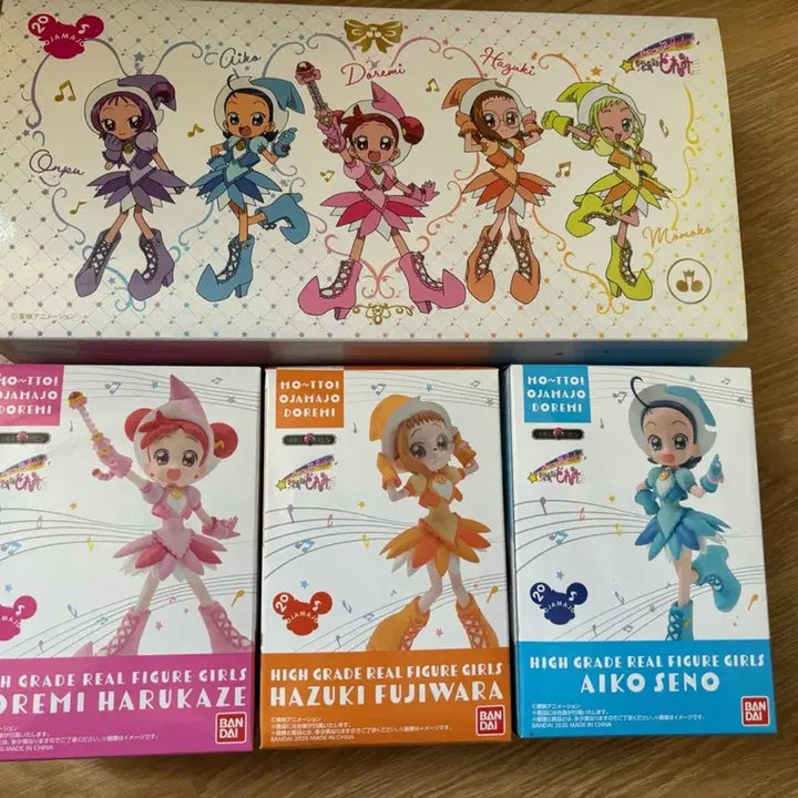 [BUNJANG] Ojamajo Doremi Limited Edition Figure Set / 오자마녀 도레미 피규어 한정판 3종 세트 개봉미품